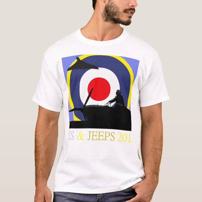 Roundel Tee Shirt British. (Framsida)