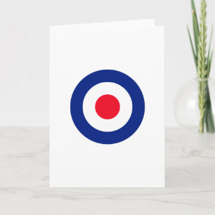 Roundel uppsätta som mål det grafiska symbolet helgkort