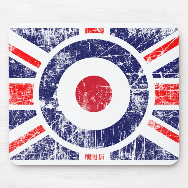 Roundel uppsätta som mål mod som UK uppsätta som Musmatta (Framsidan)