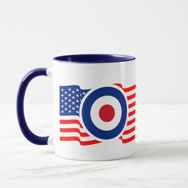 Roundel USA Target Graphic Mugg (Vänster)