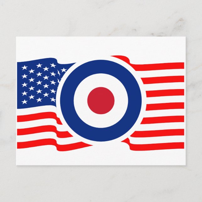 Roundel USA Target Graphic Vykort (Framsida)