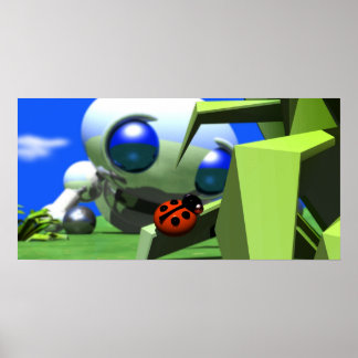 ROUNDER TITTAR AT LADYBUG POSTER