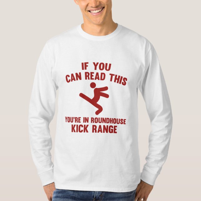 Roundhouse Kick Range T-shirt (Framsida)