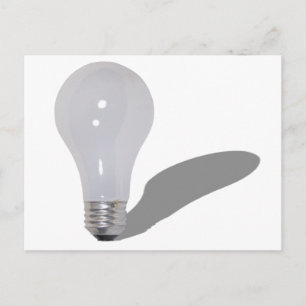 RoundLightbulb062210Skuggor Vykort