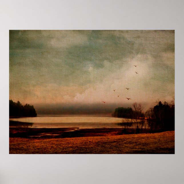 Roundout Reservoir Poster (Framsidan)