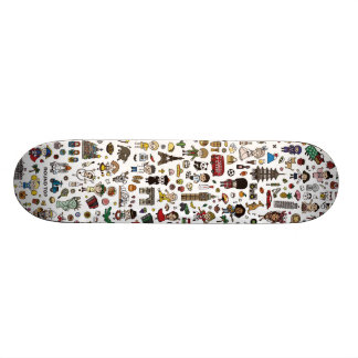 ROUNDTOP-SKATEBOARD OLD SCHOOL SKATEBOARD BRÄDA 18 CM