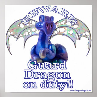 Rourke: Guard Dragon on Duty Poster