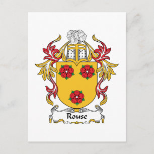 Rouse Family Crest Vykort
