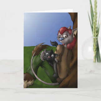 Rousoe & Kenji hälsningkort Kort