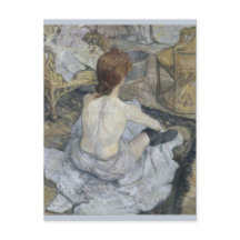 Rousse La Toilette av Henri de Toulouse-Lautrec