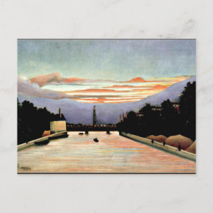 Rousseau - Eiffel Torn, bra art Vykort