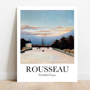 Rousseau, Eiffel Torn Poster
