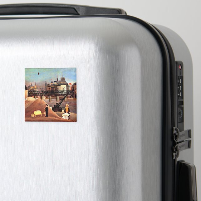 Rousseau - Ile Saint Louis och Notre Dame Magnet (In Situ (Luggage))