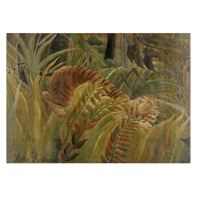 Rousseau Jungle Tropical Tiger Art (Framsidan)