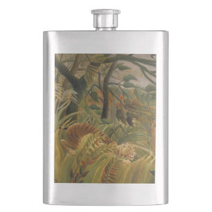 Rousseau Jungle Tropical Tiger Art Fickplunta