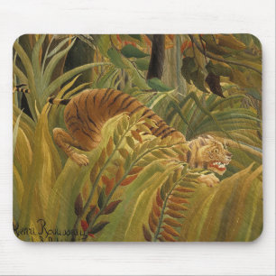 Rousseau Jungle Tropical Tiger Art Musmatta