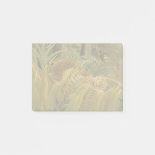 Rousseau Jungle Tropical Tiger Art Post-it Block