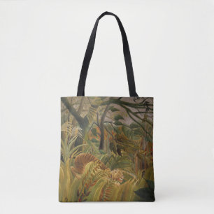 Rousseau Jungle Tropical Tiger Art Tygkasse