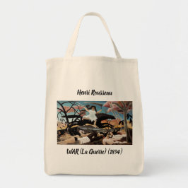 Rousseau Krig och Self-Porträtt Large Tote Bag Tygkasse