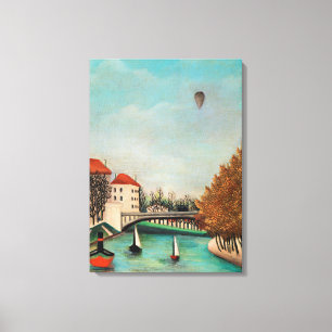 Rousseau - Study for View of the Pont de Sevres Canvastryck