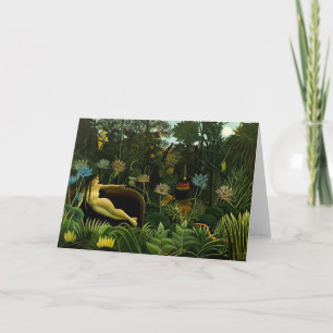 Rousseau's "Dream"-hälsningskort Kort