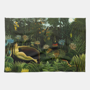 Rousseau's "Dream" handduk Kökshandduk