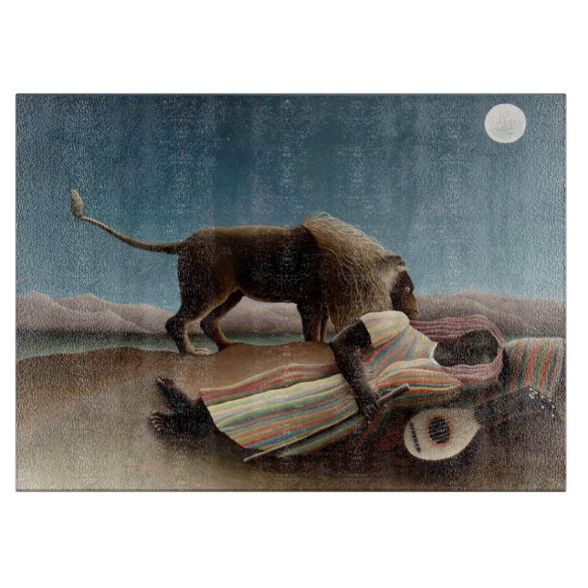 Rousseau's Sleeping Gypsy-styckningsdel (Framsidan)