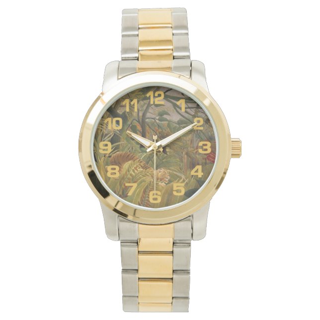 Rousseau's Tiger art watch Armbandsur (Framsida)