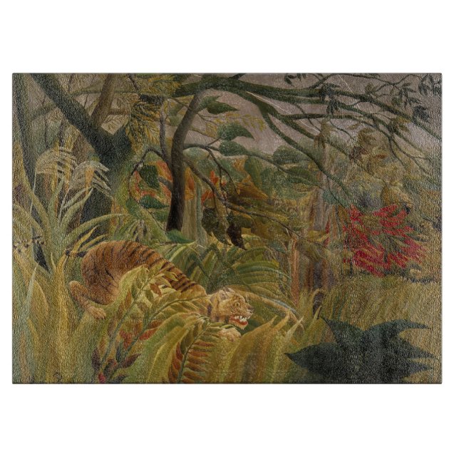 Rousseau's Tiger-skärningspanel (Framsidan)