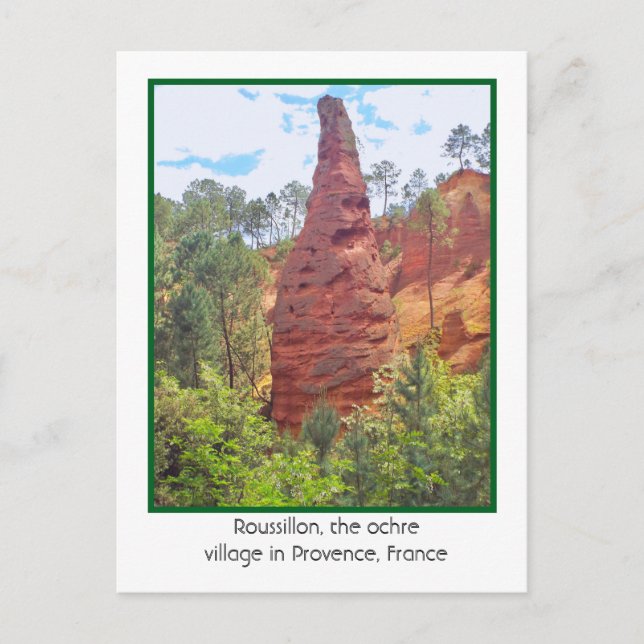  ROUSSILLON, OCHRE VILLAGE,  PROVENCE,FRANCE VYKORT (Framsida)