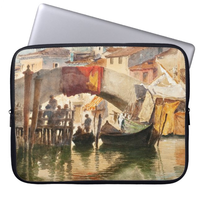Roussoffs Venedig laptop sleeve (Framsidan)
