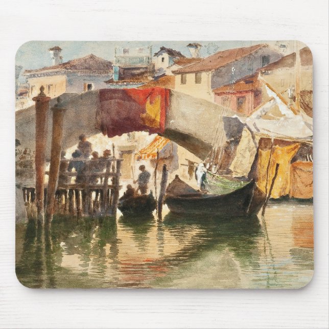 Roussoffs Venedig mousepad Musmatta (Framsidan)