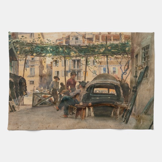 Roussoffs Venedighanddukar Kökshandduk (Horisontell)