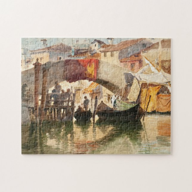 Roussoffs venice art puzzle pussel (Horisontell)