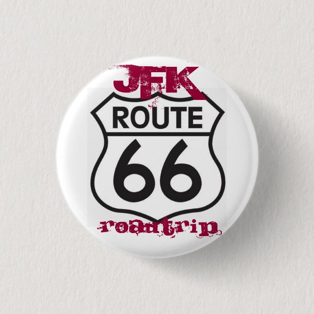 route66 Roadtrip, JFK Knapp (Framsida)