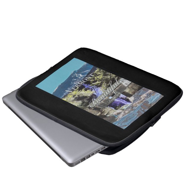 Route 100, Vermont Laptop Fodral (Framre botten)