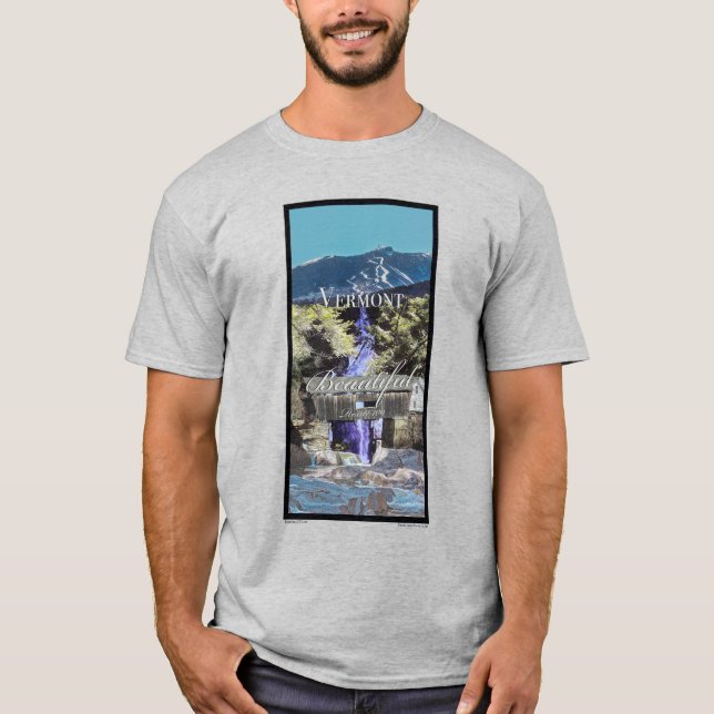 Route 100, Vermont T Shirt (Framsida)