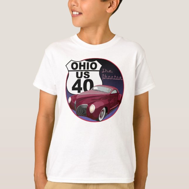 Route 40 Phantom - Ohio T-shirt (Framsida)