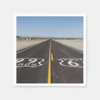 Route 66, Amboy (Kalifornien, USA) Pappersservett