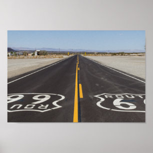 Route 66, Amboy (Kalifornien, USA) Poster