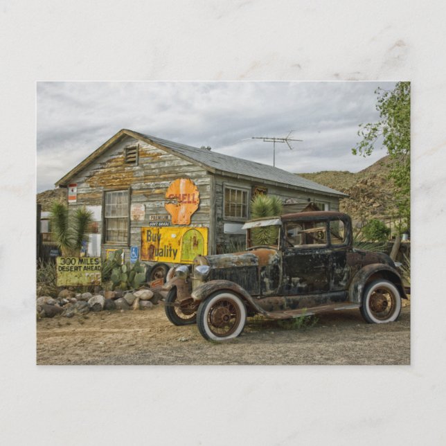 Route 66 Arizona Antique shop Vykort (Framsida)