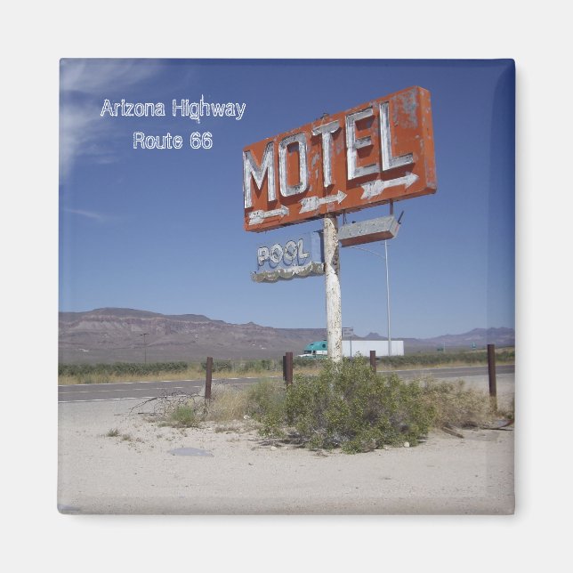 Route 66 - Arizona Highway Magnet (Framsidan)