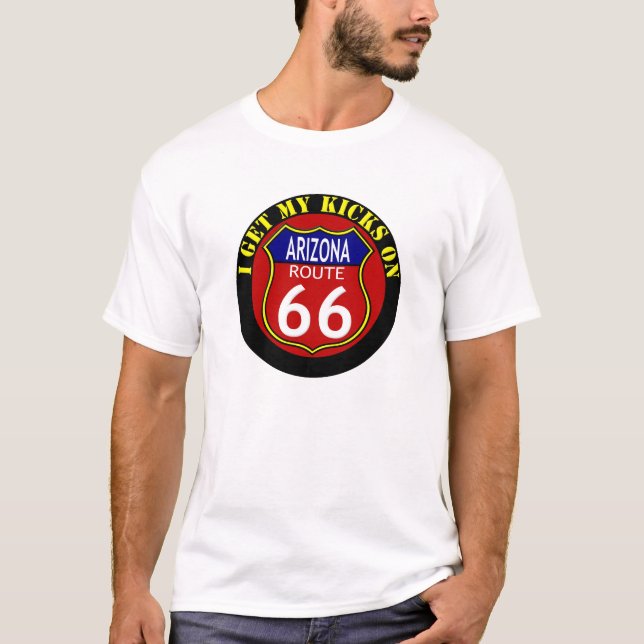 ROUTE 66 ARIZONA T-SHIRT (Framsida)