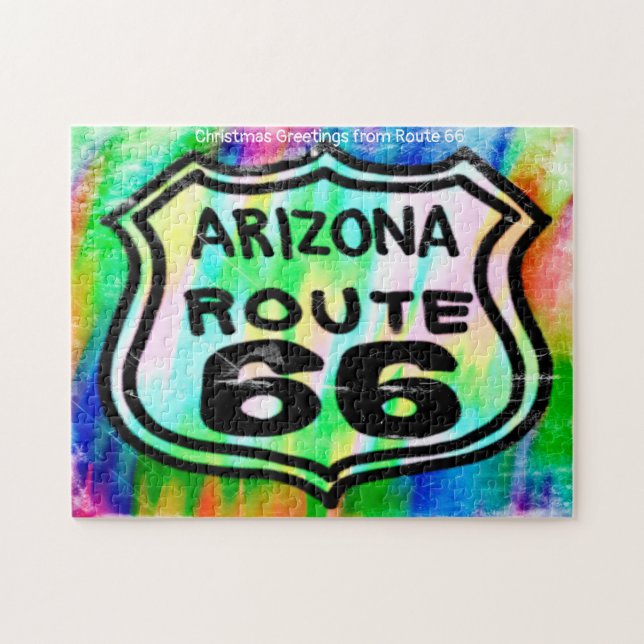 Route 66 Art Deco Arizona. Pussel (Horisontell)