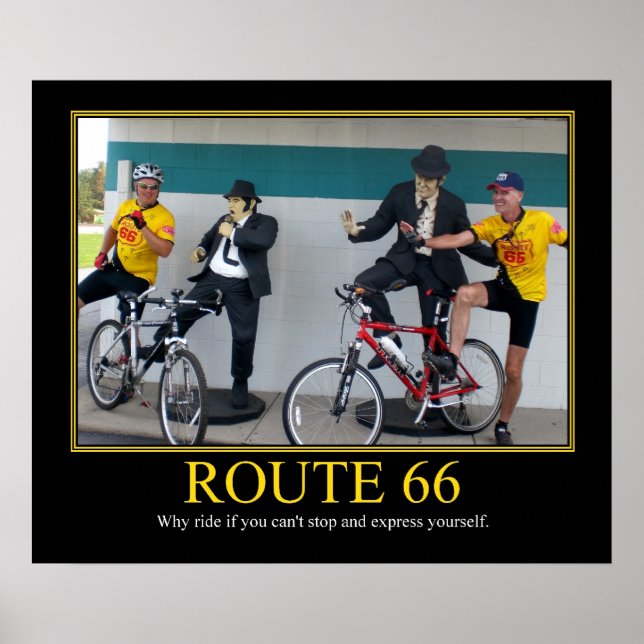 Route 66: Blues Brothers Poster (Framsidan)