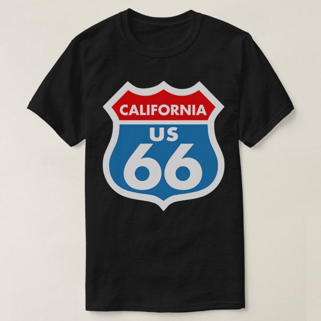 Route 66 California T Shirt (Design framsida)