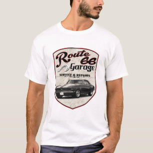 Route 66 Camaro Garage T Shirt