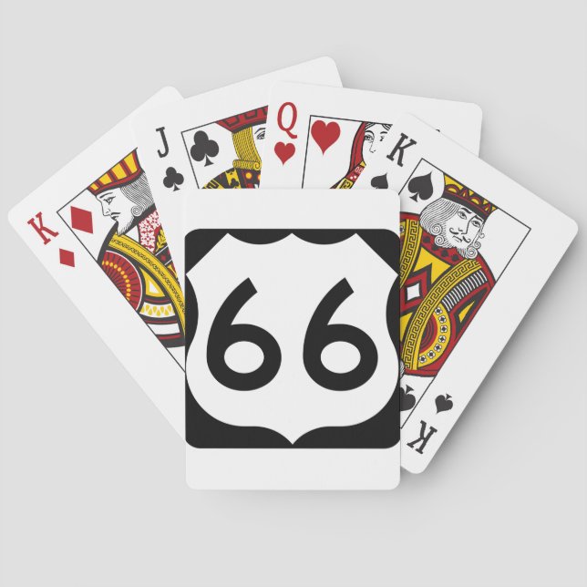 Route 66 casinokort (Baksidan)