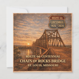 Route 66 Centennial Bridge Samlarhälsning