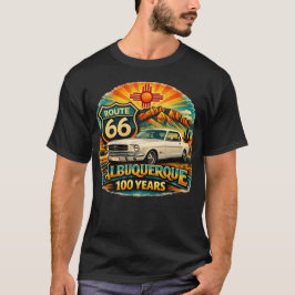 Route 66 Centennial Mustang T Shirt